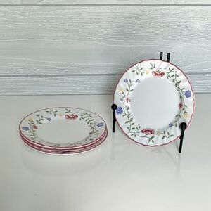 Johnson Brothers Summer Chintz 6-1/4” Bread Plates Set Of 4